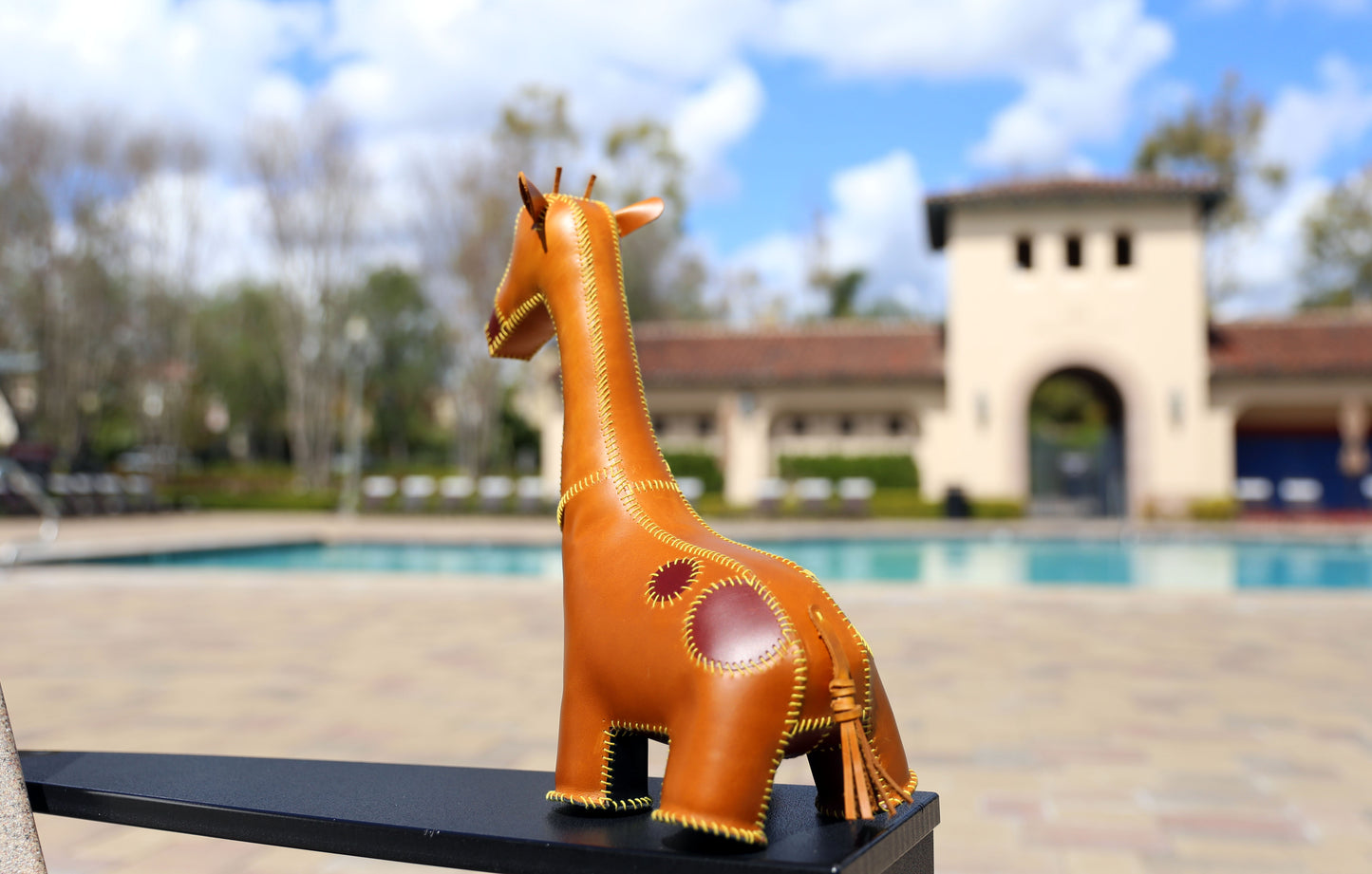 [Digital file] Handmade Leather giraffe pattern-PDF file-Tutorial included